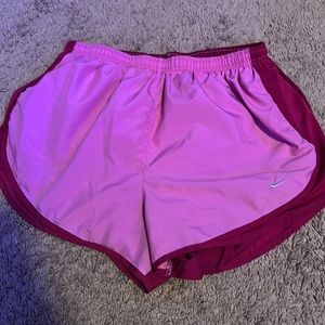 Pink Nike Shorts Size Large!!